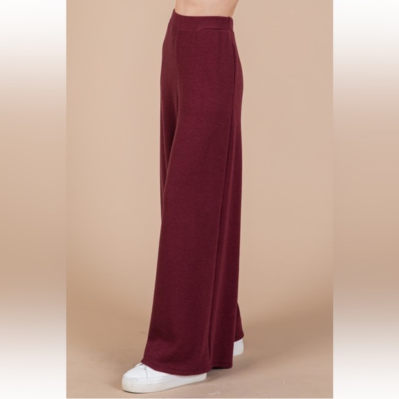 RESTOCKED Boho wide leg pant 2-piece sweatshirt set - Picture 6 of 7